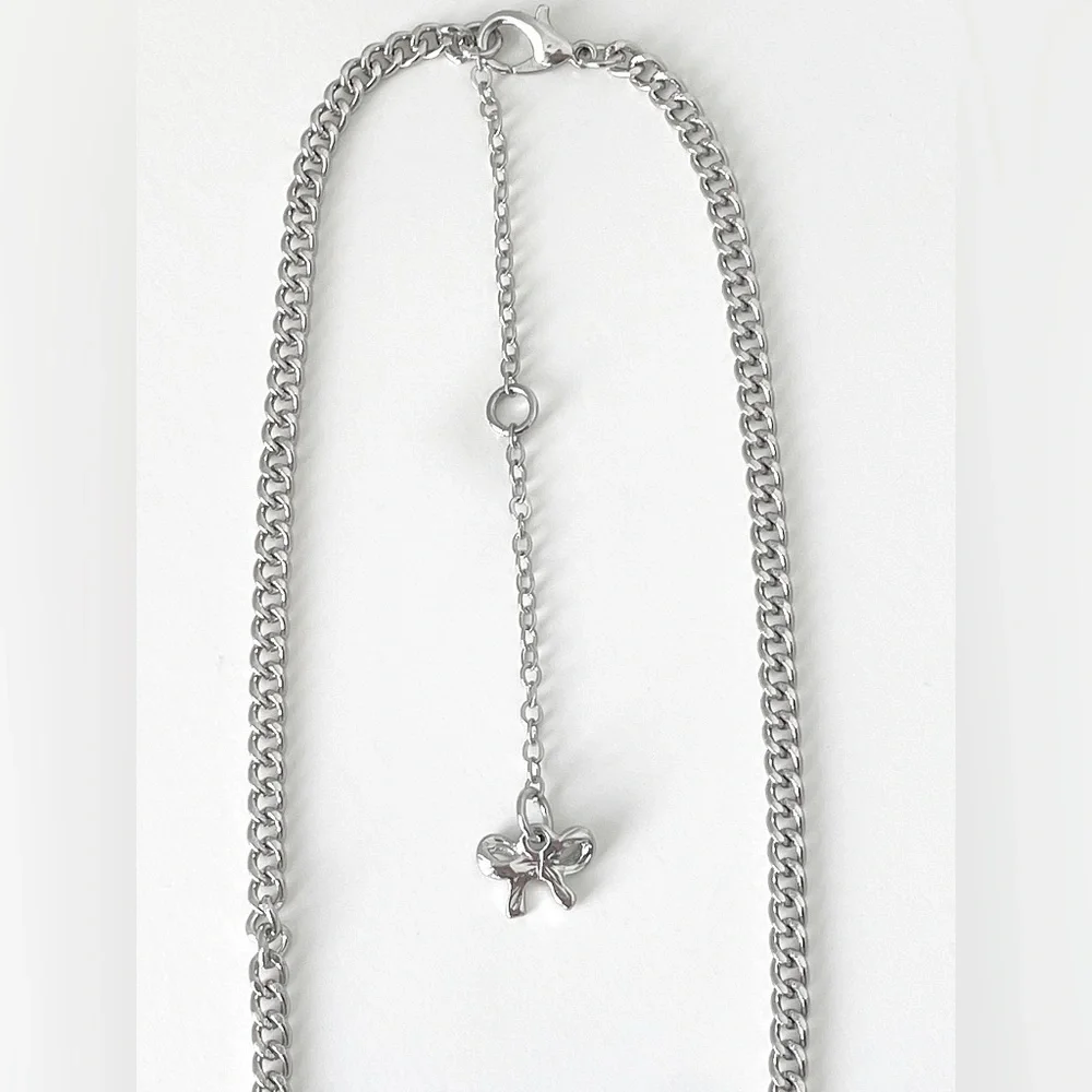 Bow Charm Necklace